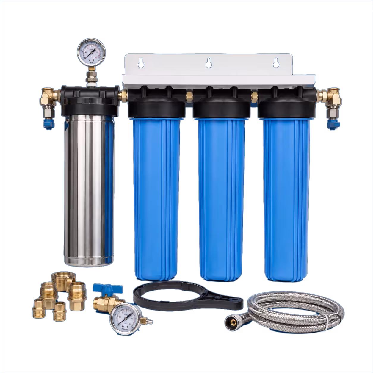 Whole-house water filtration equipment